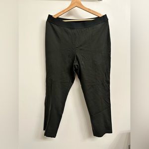 Uniqlo black pull on dress pant - size XL